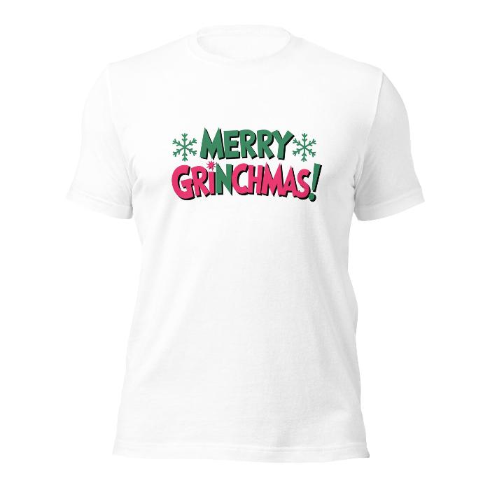 Merry Grinchmas festive christmas t-shirt